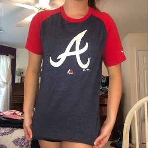 Atlanta Braves Raglan Tee